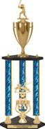Three-Post Trophy- 26 inch